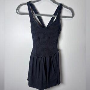Free people movement smockin hot dress with built in shorts
Size s
